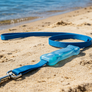 Nylon Pet Leash with Soft-Grip Shock-Absorbing Handle – Lightweight & Comfortable