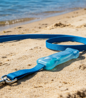 Nylon Pet Leash with Soft-Grip Shock-Absorbing Handle – Lightweight & Comfortable