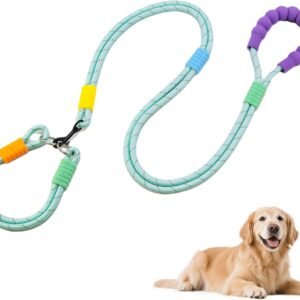 Hands-Free Leash for Large Dogs (Heavy-Duty Nylon, Reflective Design)