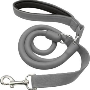 Shock-Absorbing Anti-Jerk Leash (Anti-Tangle, for Large Dogs)