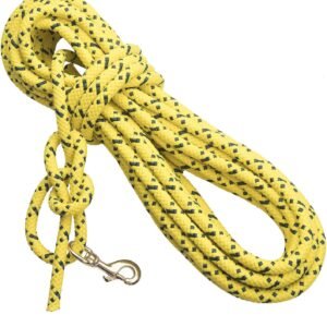 High-Visibility Yellow Tracking/Training Leash